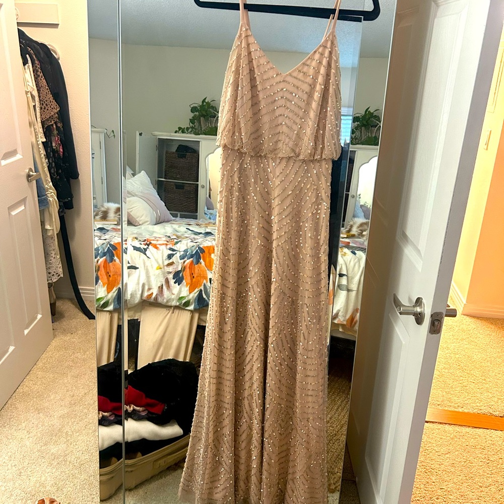 Adrianna Pappel beaded dress size 4